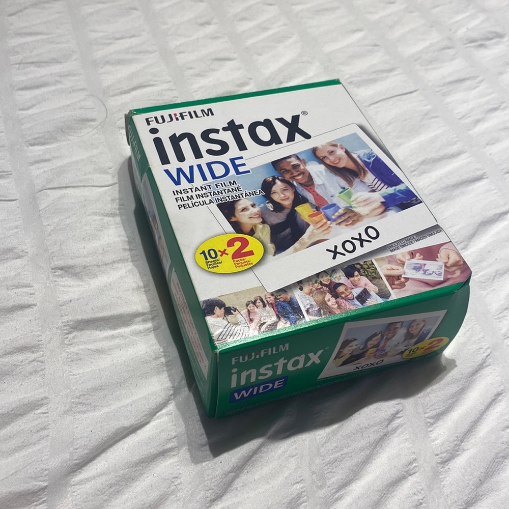 Instax wide camera film